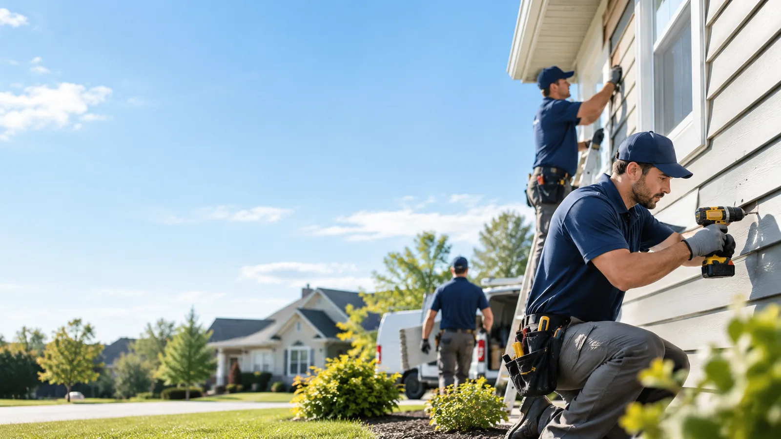 Siding Leak Repair in Hull, TX
